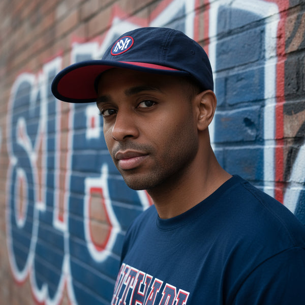 *Mitchell & Ness* curved beak soft shell buckleback hats