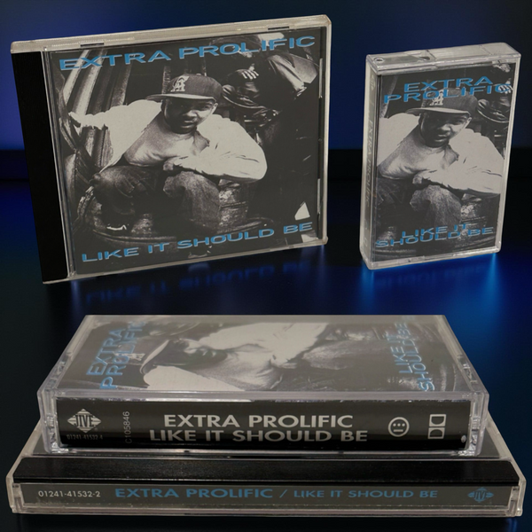 •EXTRA PROLIFIC - LIKE IT SHOULD BE• ~1994 OG PRESSINGS~ (CD & CASSETTE TAPE)