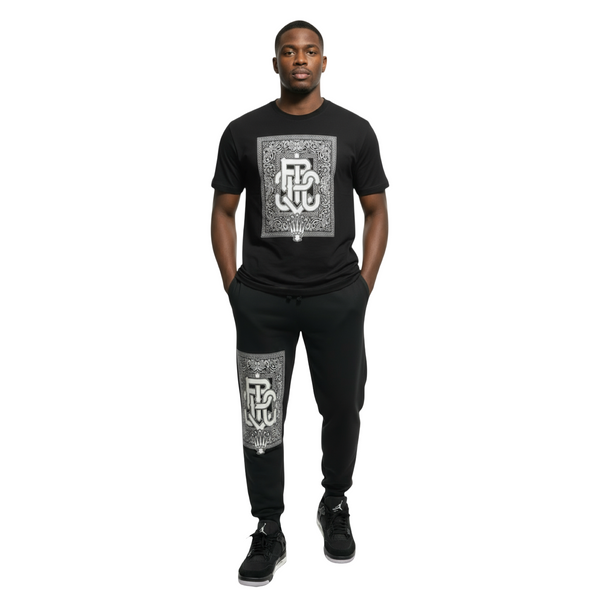 ^BIGGY THREADS^ ~BANDANA PRINT~ JOGGER SWEATPANTS