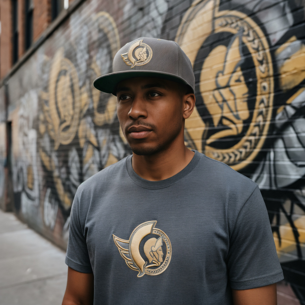 *Ottawa Senators* (Grey) ~Original Fit~ snapback hats by Mitchell & Ness