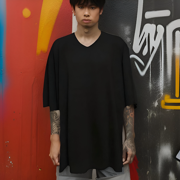 ^CUSTOM MADE^ (BLACK) 7XL-8XL SHORT SLEEVE T-SHIRTS (UNISEX)