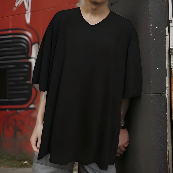 ^CUSTOM MADE^ (BLACK) 7XL-8XL SHORT SLEEVE T-SHIRTS (UNISEX)