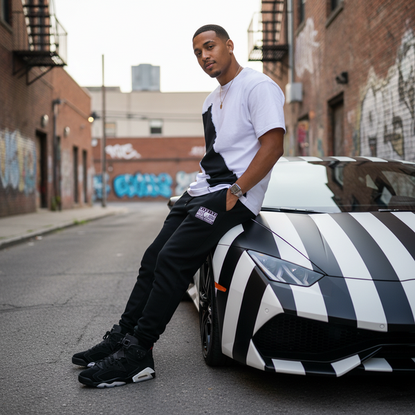 *HUSTLE GANG* (BLACK) ~EXPLICIT CONTENT~ •JOGGER SWEATPANTS•