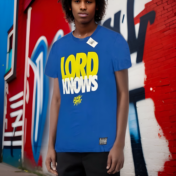 *ROCKSMITH* (BLUE) ~LORD KNOWS~ SHORT SLEEVE T-SHIRTS
