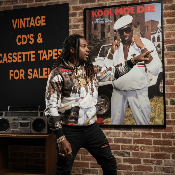 •KOOL MOE DEE - HOW YA LIKE ME NOW• ~1987 OG PRESSING~ (CASSETTE TAPE)