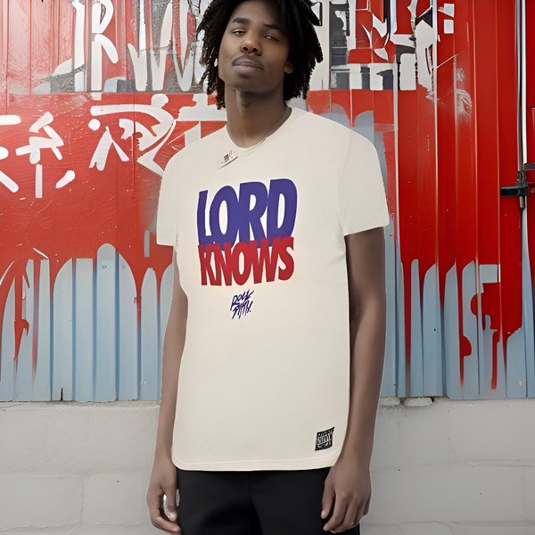 *ROCKSMITH* (WHITE) ~LORD KNOWS~ SHORT SLEEVE T-SHIRT