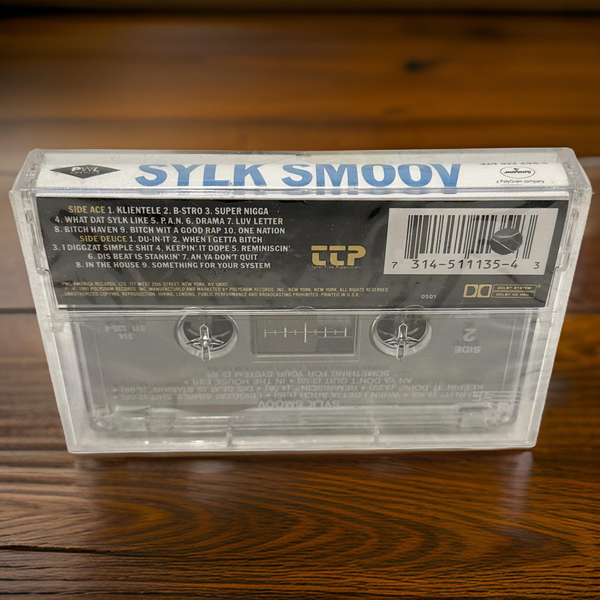 •SILK SMOOV - SILK SMOOV• ~1991 OG PRESSING~ (SEALED) (CASSETTE TAPE)