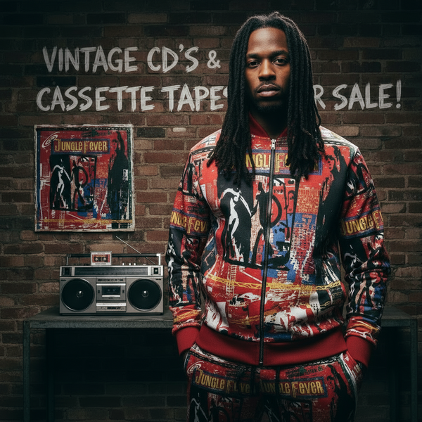 •STEVIE WONDER - MUSIC FROM THE MOTION PICTURE “JUNGLE FEVER”• ~1991 OG PRESSING~ (SEALED) (CASSETTE TAPE)