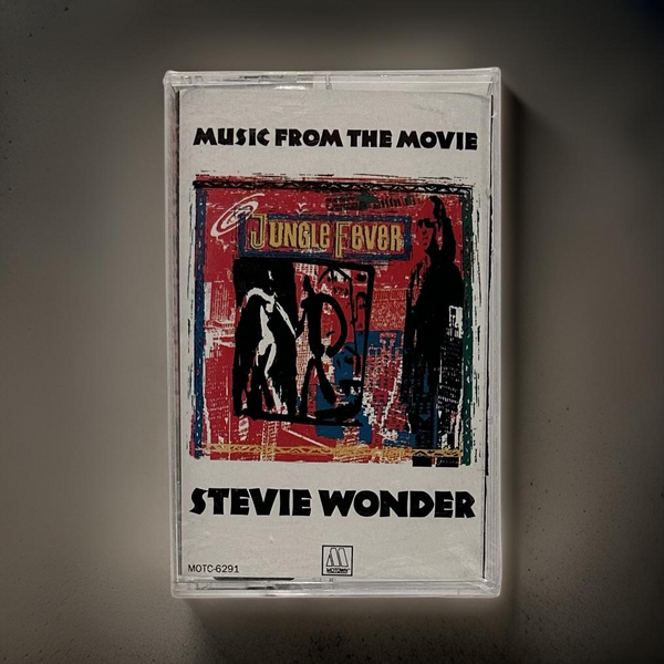 •STEVIE WONDER - MUSIC FROM THE MOTION PICTURE “JUNGLE FEVER”• ~1991 OG PRESSING~ (SEALED) (CASSETTE TAPE)