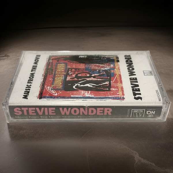 •STEVIE WONDER - MUSIC FROM THE MOTION PICTURE “JUNGLE FEVER”• ~1991 OG PRESSING~ (SEALED) (CASSETTE TAPE)