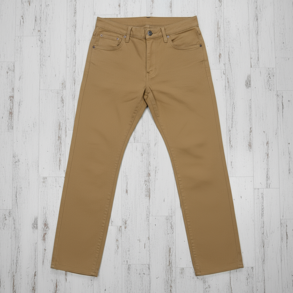 *KAYDEN* (KHAKI) *STRAIGHT LEG* DENIM FOR MEN (38”X30”)