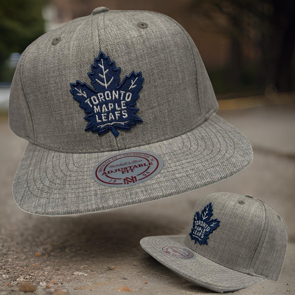 *Toronto Maple Leafs* snapback hats by Mitchell & Ness