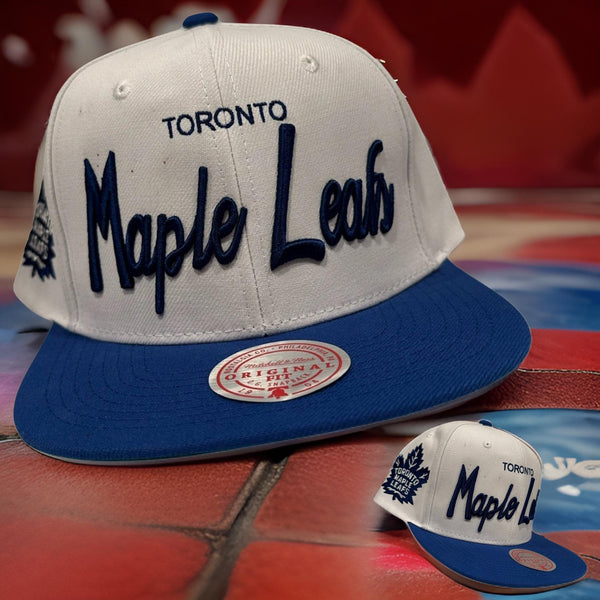 *Toronto Maple Leafs* snapback hat by Mitchell & Ness