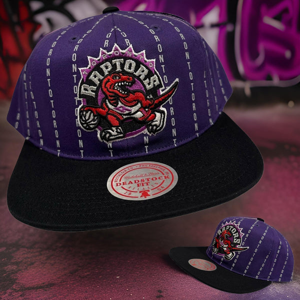 *Toronto Raptors* ~Deastock Fit~ snapback hat by Mitchell & Ness