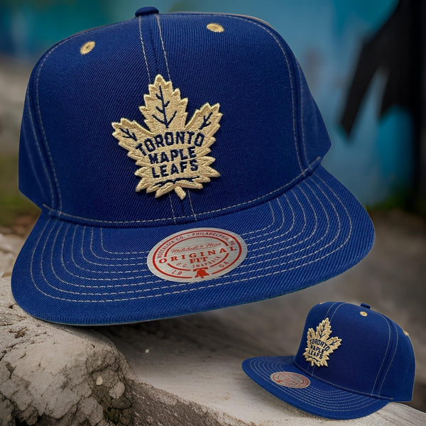 *Toronto Maple Leafs* snapback hats by Mitchell & Ness