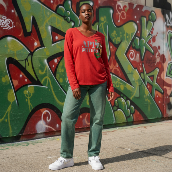 *APPLE BOTTOMS* LONG SLEEVE TOP
