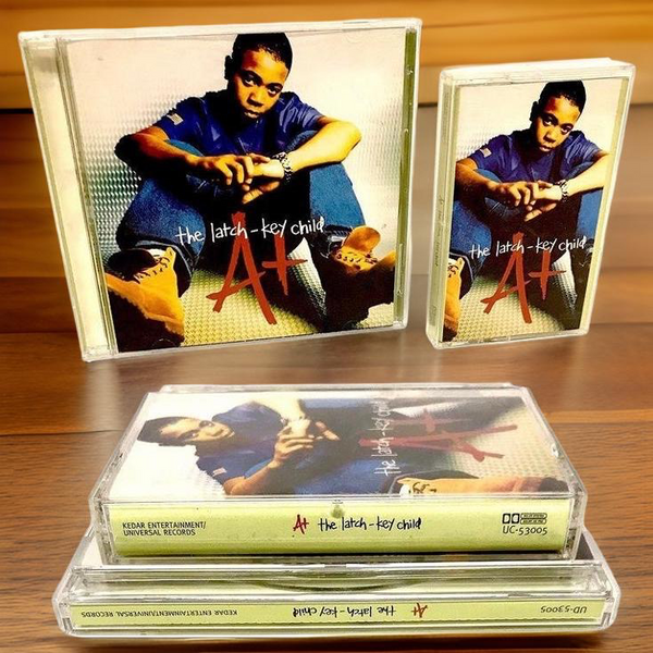 •A+ - THE LATCH-KEY CHILD• (1996) (CASSETTE & CD AVAILABLE) (ORIGINAL PRESSINGS)