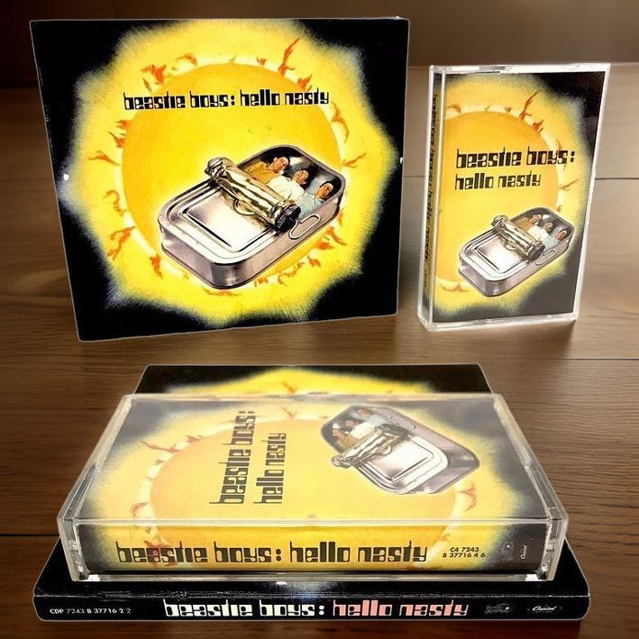•BEASTIE BOYS - HELLO NASTY• (1998) (CASSETTE & CD AVAILABLE) (ORIGINAL PRESSINGS)