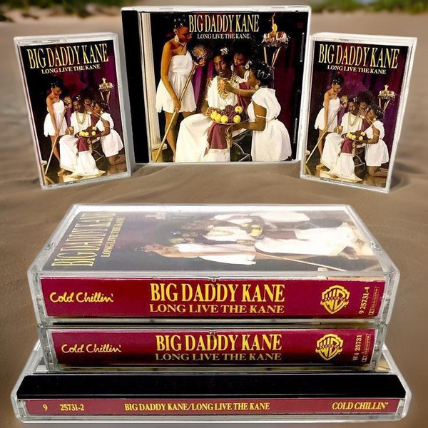 •BIG DADDY KANE - LONG LIVE THE KANE• (1988) (CASSETTE & CD AVAILABLE) (ORIGINAL PRESSINGS)