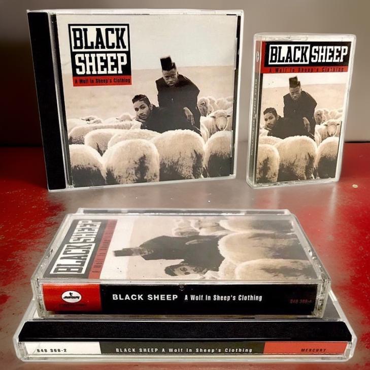 •BLACK SHEEP - A WOLF IN SHEEP’S CLOTHING• (1991) (CASSETTE & CD AVAILABLE) (ORIGINAL PRESSINGS)