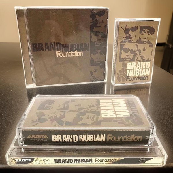 •BRAND NUBIAN - FOUNDATION• (1998) (CASSETTE & CD AVAILABLE) (ORIGINAL PRESSINGS)