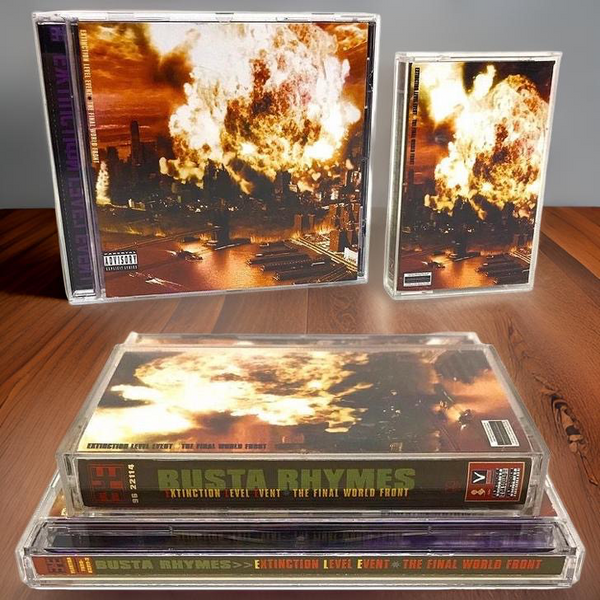 •BUSTA RHYMES - E.L.E. THE FINAL WORLD FRONT• (1998) (CASSETTE & CD AVAILABLE) (ORIGINAL PRESSINGS)