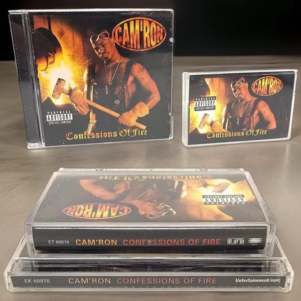 •CAM’RON - CONFESSIONS OF FIRE• (1998) (CASSETTE & CD AVAILABLE) (ORIGINAL PRESSINGS)