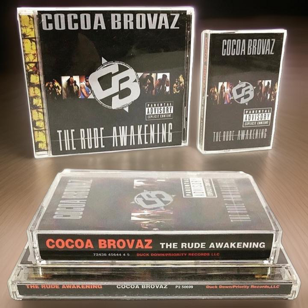 •COCOA BROVAZ - THE RUDE AWAKENING• (1998) (CASSETTE & CD AVAILABLE) (ORIGINAL PRESSINGS)