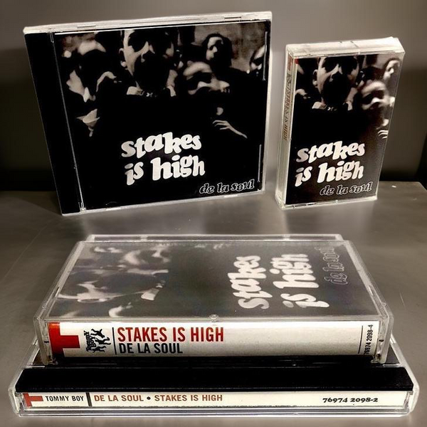 •DE LA SOUL - STAKES IS HIGH• (1996) (CASSETTE & CD AVAILABLE) (ORIGINAL PRESSINGS)