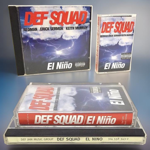 •DEF SQUAD - EL NINO• (1998) (CASSETTE & CD AVAILABLE) (ORIGINAL PRESSINGS)