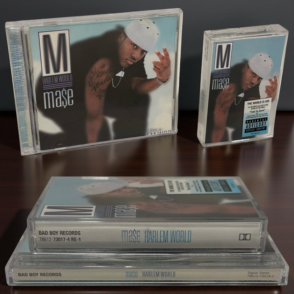 •MASE - HARLEM WORLD• ~1997 OG PRESSINGS~ (CD & CASSETTE TAPE)