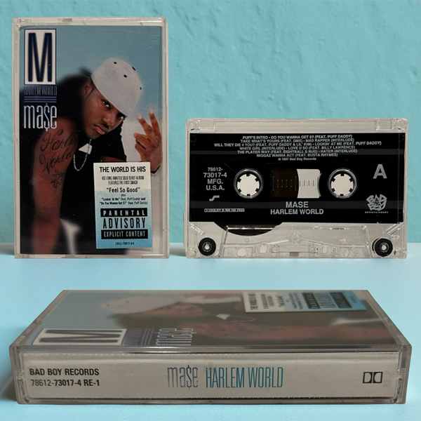 •MASE - HARLEM WORLD• ~1997 OG PRESSINGS~ (CASSETTE TAPE)