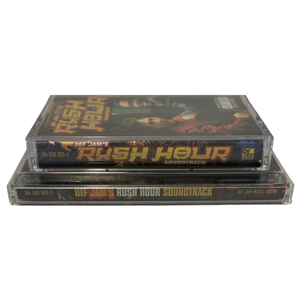 •RUSH HOUR - SOUNDTRACK• ~1998 OG PRESSINGS~ (CD & CASSETTE TAPE)
