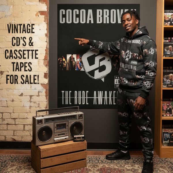 •COCOA BROVAZ - THE RUDE AWAKENING• ~1998 OG PRESSINGS~ (CD & CASSETTE TAPE)