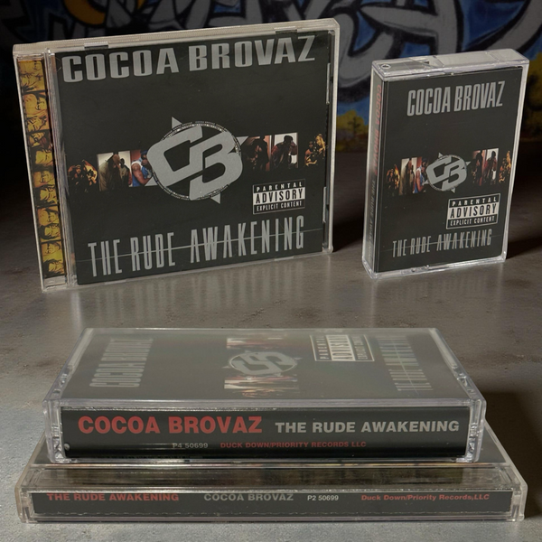 •COCOA BROVAZ - THE RUDE AWAKENING• ~1998 OG PRESSINGS~ (CD & CASSETTE TAPE)
