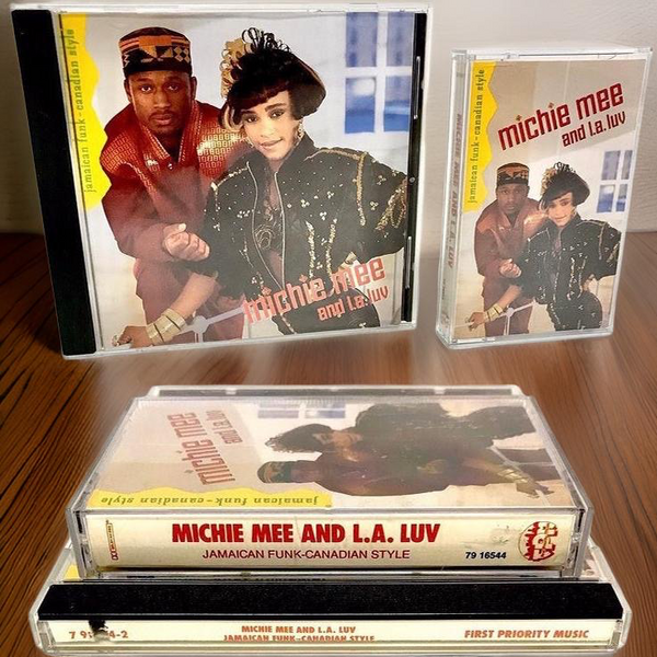 •MICHIE MEE & L.A. LOVE - JAMAICAN FUNK-CANADIAN STYLE• (1991) (CASSETTE & CD AVAILABLE) (ORIGINAL PRESSINGS)