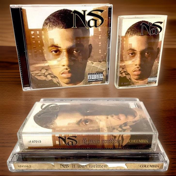 •NAS - IT WAS WRITTEN• (1996) (CASSETTE & CD AVAILABLE) (ORIGINAL PRESSINGS)