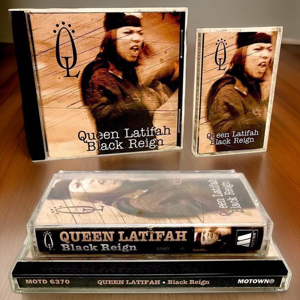 •QUEEN LATIFAH - BLACK REIGN• (1993) (CASSETTE & CD AVAILABLE) (ORIGINAL PRESSINGS)
