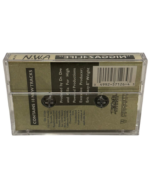 •N.W.A - “EFIL4ZAGGIN”• ~1991 OG PRESSINGS~ (CASSETTE TAPE)