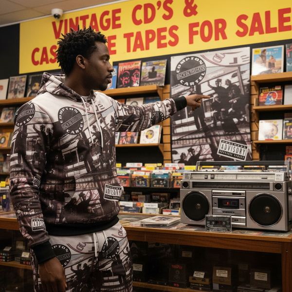 •COMPTON CARTEL ~ BACK IN THE HOOD• (1991 OG PRESSING) (CASSETTE TAPE)