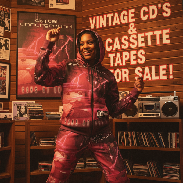 •DIGITAL UNDERGROUND - SONS OF THE P• (1991 OG PRESSING) (CASSETTE TAPE)