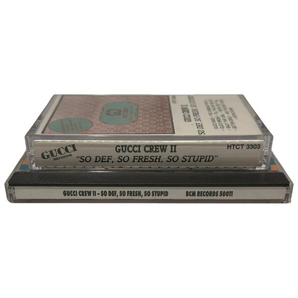 •GUCCI CREW II - “SO DEF, SO FRESH, SO STUPID”• ~1987 OG PRESSINGS~ (CD & CASSETTE TAPE)