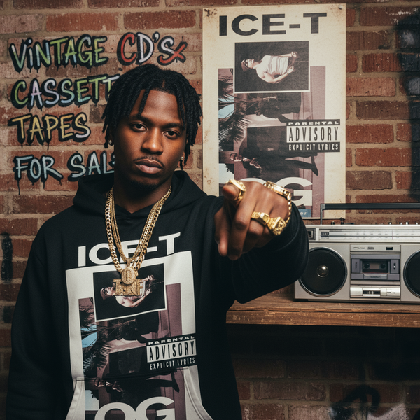 •ICE-T ~ O.G. ORIGINAL GANGSTER• (1991 OG PRESSING) (CASSETTE TAPE) (1)