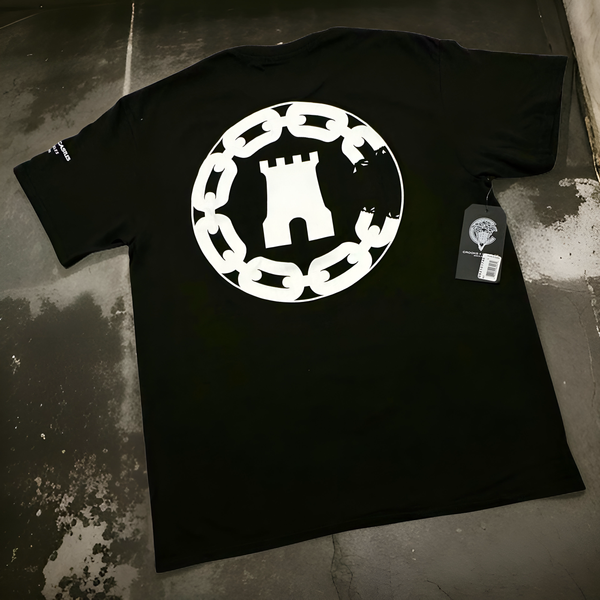 *CROOKS & CASTLES* (BLACK) ~PUBLIC ENEMY~ TWO SIDED PRINT TEES FOR MEN (COLLABS)