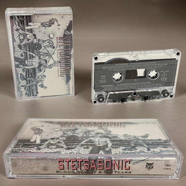 •STETSASONIC ~ BLOOD, SWEAT AND NO TEARS• (1991 OG PRESSING) (CASSETTE TAPE) (2)