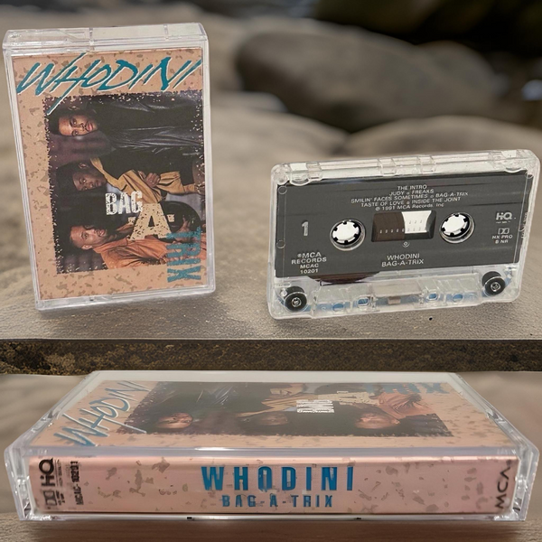 •WHODINI ~ BAG-A-TRIX• (1991 OG PRESSING) (CASSETTE TAPE)