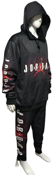 ^JUMPMAN^ FULL SWEATSUITS (HOODED) (FLEECY SOFT LINED)