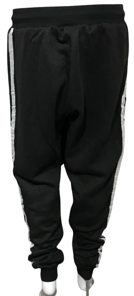 ^GVCC!^ (BLACK) LUXURY EMBROIDERED JOGGER SWEATPANTS