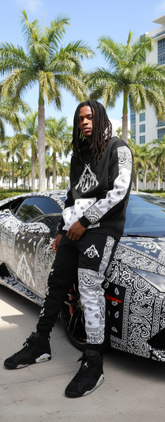 *204 LA FAMILIA* ~TEAM AK~ FULL SWEATSUITS (CUT & SEW WITH EMBROIDERED LOGOS)