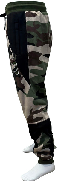 ^23 JORDAN^ (CAMO) LUXURY JOGGER SWEATPANTS (EMBROIDERED)